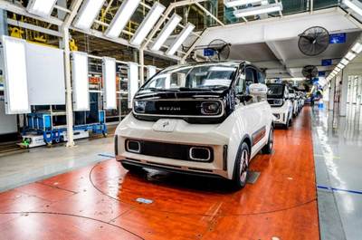 全球新能源車普及者閃耀進(jìn)博 上汽通用五菱以創(chuàng)新驅(qū)動綠色未來